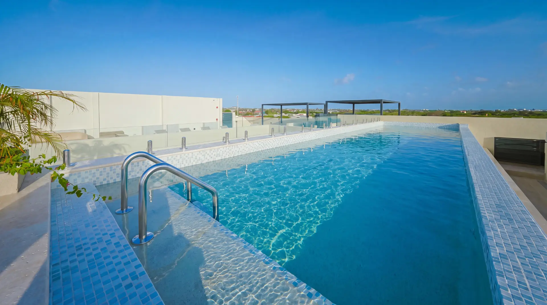 Rooftop Pool — Bonsai Boutique Aruba