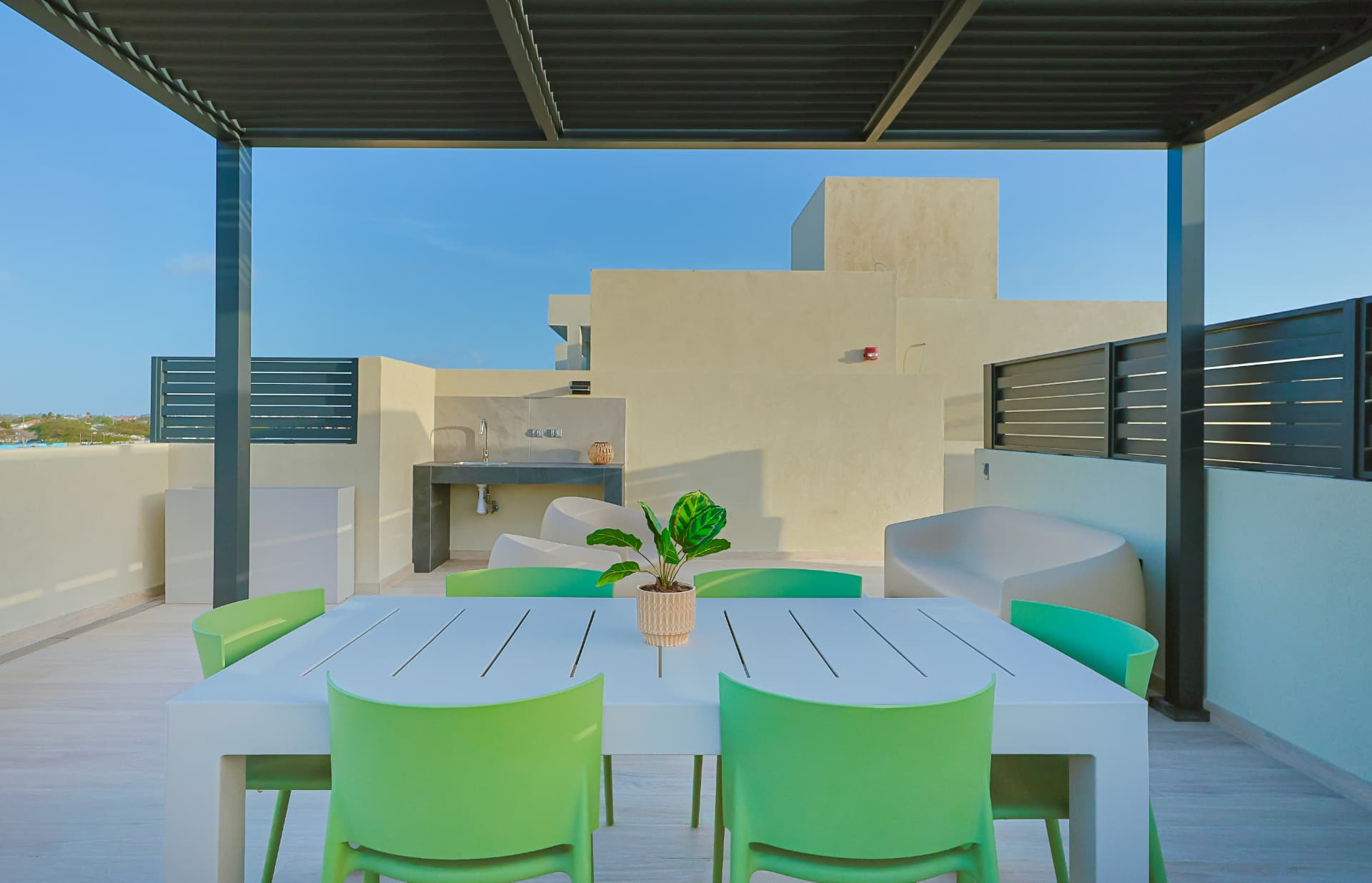 Private Terrace — Bonsai Boutique Aruba